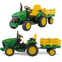 Traktor Na akumulator Peg Perego John Deere Power Pull z Przyczepą