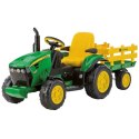 Traktor Na akumulator Peg Perego John Deere Power Pull z Przyczepą