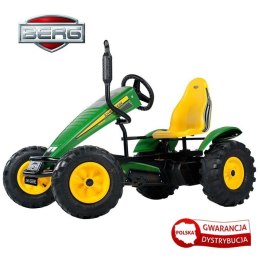 BERG Gokart na pedały John Deere BFR Pompowane koła od 5 lat do 100 kg