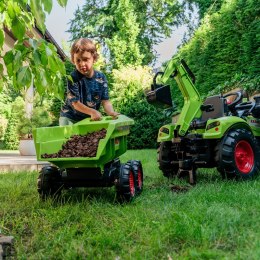 FALK TRAKTOR CLAAS AVEC NA PEDAŁY + PRZYCZEPA