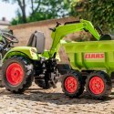 FALK TRAKTOR CLAAS AVEC NA PEDAŁY + PRZYCZEPA