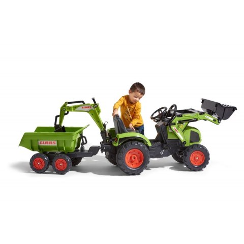 FALK TRAKTOR CLAAS NA PEDAŁY + PRZYCZEPA + ŁYŻKA FALK TRAKTOR CLAAS NA PEDAŁY + PRZYCZEPA + ŁYŻKA