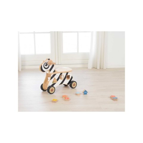 MASTERKIDZ JEŹDZIK SORTER KSZTAŁTÓW ZEBRA MASTERKIDZ JEŹDZIK SORTER KSZTAŁTÓW ZEBRA