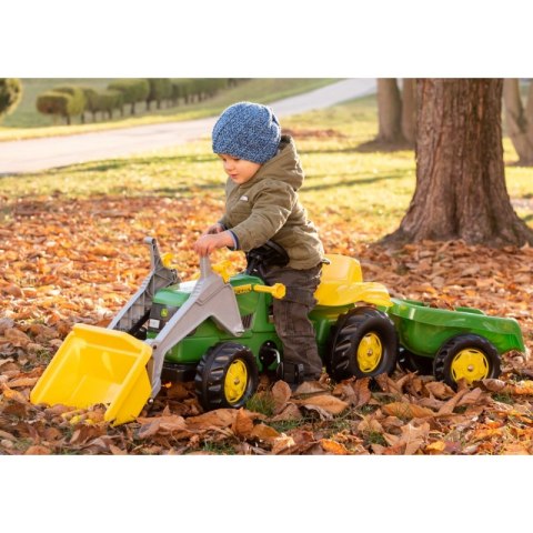 ROLLY TOYS TRAKTOR NA PEDAŁY JOHN DEERE + PRZYCZEP ROLLY TOYS TRAKTOR NA PEDAŁY JOHN DEERE + PRZYCZEP
