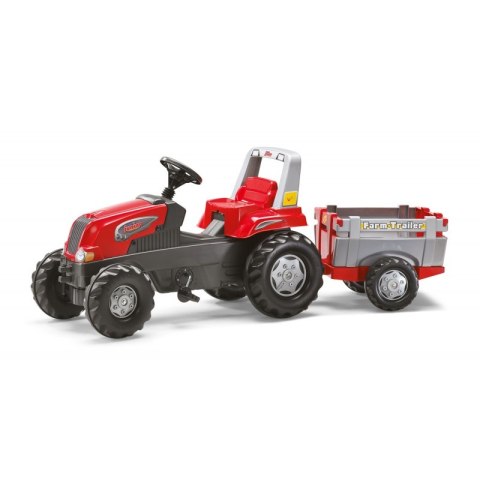 ROLLY TOYS TRAKTOR NA PEDAŁY PRZYCZEPA JUNIOR ROLLY TOYS TRAKTOR NA PEDAŁY PRZYCZEPA JUNIOR
