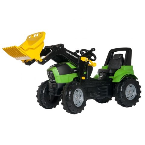 ROLLYTOYS ROLLYFARMTRAC TRAKTOR NA PEDAŁY Z ŁYŻKĄ