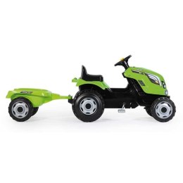 SMOBY TRAKTOR NA PEDAŁY FARMER XL Z PRZYCZEPĄ