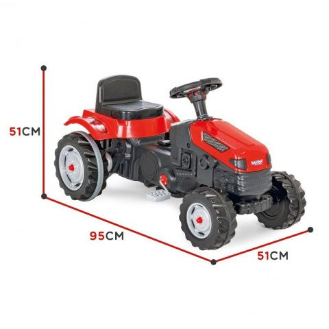 WOOPIE TRAKTOR NA PEDAŁY FARMER GOTRAC CICHE KOŁA WOOPIE TRAKTOR NA PEDAŁY FARMER GOTRAC CICHE KOŁA