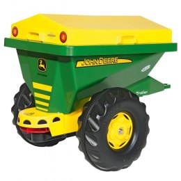 ROLLY TOYS PRZYCZEPA PIASKARKA 2 W 1 JOHN DEERE