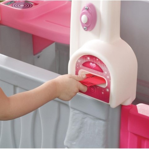 Step2 Domek ogrodowy z podłogą różowy