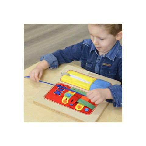 MASTERKIDZ Tablica Edukacyjna Nauka Szycia MASTERKIDZ Tablica Edukacyjna Nauka Szycia