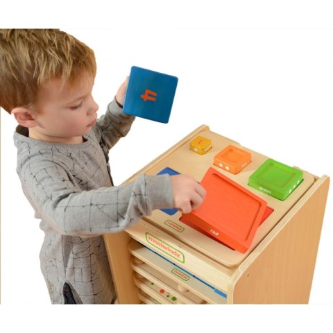 Piramidka Drewniana Edukacyjna Liczenie Kolory Masterkidz Piramidka Drewniana Edukacyjna Liczenie Kolory Masterkidz