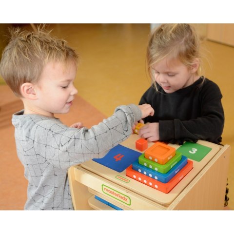 Piramidka Drewniana Edukacyjna Liczenie Kolory Masterkidz Piramidka Drewniana Edukacyjna Liczenie Kolory Masterkidz
