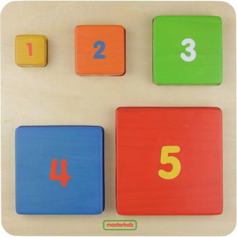 Piramidka Drewniana Edukacyjna Liczenie Kolory Masterkidz Piramidka Drewniana Edukacyjna Liczenie Kolory Masterkidz
