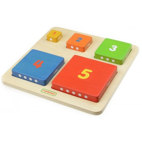 Piramidka Drewniana Edukacyjna Liczenie Kolory Masterkidz Piramidka Drewniana Edukacyjna Liczenie Kolory Masterkidz