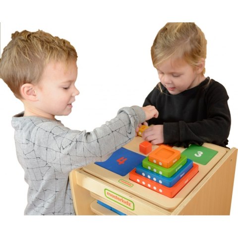 Piramidka Drewniana Edukacyjna Liczenie Kolory Masterkidz Piramidka Drewniana Edukacyjna Liczenie Kolory Masterkidz