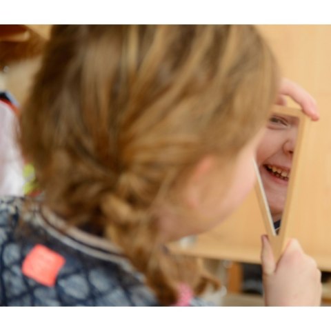 Drewniane Klocki Dwustronne Lustrzane Suchościeralne Masterkidz 6 Elementów Drewniane Klocki Dwustronne Lustrzane Suchościeralne Masterkidz 6 Elementów