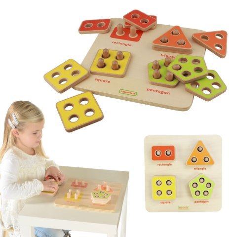 SORTER KSZTAŁTÓW FIGURY GEOMETRYCZNE MASTERKIDZ SORTER KSZTAŁTÓW FIGURY GEOMETRYCZNE MASTERKIDZ