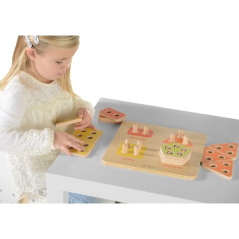 SORTER KSZTAŁTÓW FIGURY GEOMETRYCZNE MASTERKIDZ SORTER KSZTAŁTÓW FIGURY GEOMETRYCZNE MASTERKIDZ