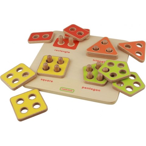 SORTER KSZTAŁTÓW FIGURY GEOMETRYCZNE MASTERKIDZ SORTER KSZTAŁTÓW FIGURY GEOMETRYCZNE MASTERKIDZ