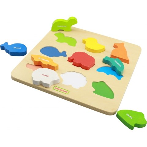 SORTER KSZTAŁTÓW MASTERKIDZ KOLOROWE ZWIERZĄTKA SORTER KSZTAŁTÓW MASTERKIDZ KOLOROWE ZWIERZĄTKA