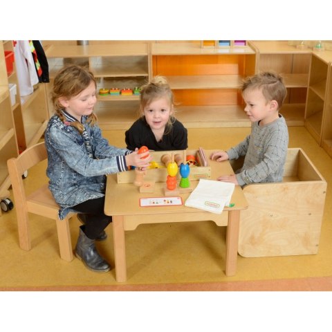 MASTERKIDZ Duża Drewniana Nawlekanka Sznurowanka MASTERKIDZ Duża Drewniana Nawlekanka Sznurowanka