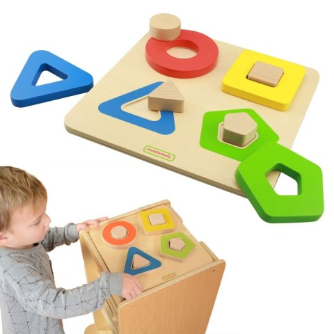 PODWÓJNY SORTER KSZTAŁTÓW KOLOROWE KLOCKI MASTERKI PODWÓJNY SORTER KSZTAŁTÓW KOLOROWE KLOCKI MASTERKI