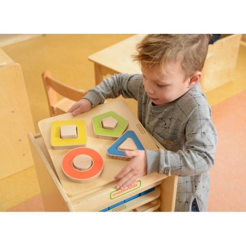 PODWÓJNY SORTER KSZTAŁTÓW KOLOROWE KLOCKI MASTERKI PODWÓJNY SORTER KSZTAŁTÓW KOLOROWE KLOCKI MASTERKI