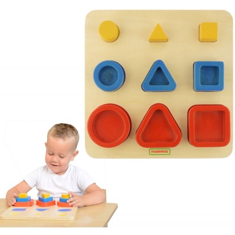 SORTER KSZTAŁTÓW KLOCKI GEOMETRYCZNE MASTERKIDZ SORTER KSZTAŁTÓW KLOCKI GEOMETRYCZNE MASTERKIDZ