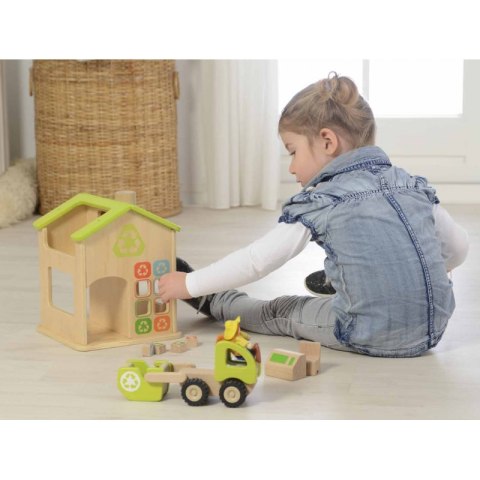 Stacja Sortowania Śmierci I Recyklingu Drewniana Makieta Masterkidz Stacja Sortowania Śmierci I Recyklingu Drewniana Makieta Masterkidz