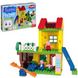 Big Play Klocki Plac Zabaw Świnka Peppa 75 elem. + FIGURKI Peppa i George