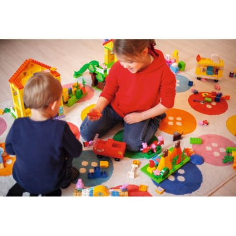 Big Play Klocki Plac Zabaw Świnka Peppa 75 elem. + FIGURKI Peppa i George Big Play Klocki Plac Zabaw Świnka Peppa 75 elem. + FIGURKI Peppa i George