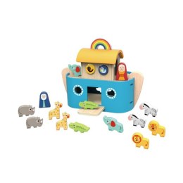DREWNIANA ARKA NOEGO SORTER KSZTAŁTÓW TOOKY TOY