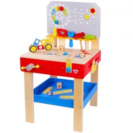 TOOKY TOY DREWNIANY WARSZTAT MECHANIKA DLA DZIECI