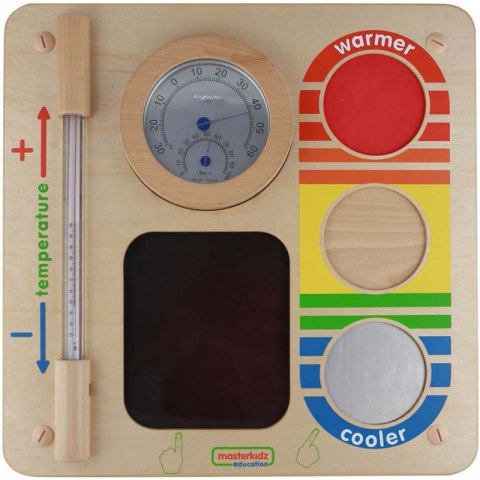 ŚCIENNA TABLICA EDUKACYJNA TEMPERATURA MASTERKIDZ ŚCIENNA TABLICA EDUKACYJNA TEMPERATURA MASTERKIDZ