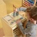 ZABAWA MAGNETYCZNA TABLICA EDUKACYJNA KOMPAS