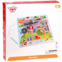 TOOKY TOY TABLICA MAGNETYCZNA LABIRYNT MIASTO