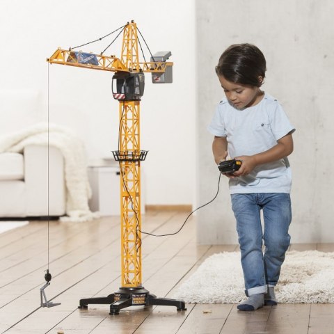 DICKIE Construction Dźwig Gigant Żuraw Zdalnie Sterowany 100cm DICKIE Construction Dźwig Gigant Żuraw Zdalnie Sterowany 100cm