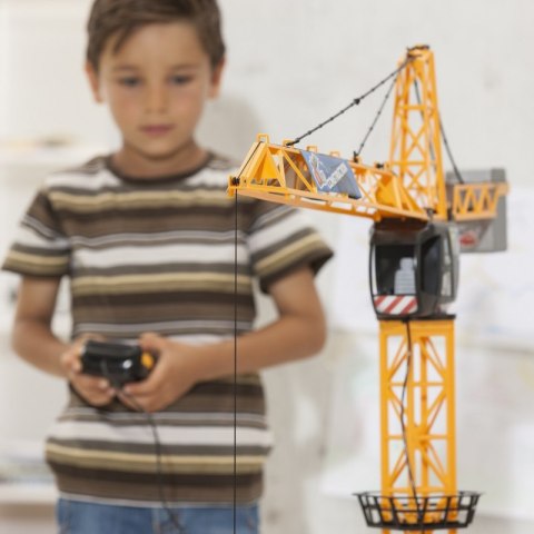 DICKIE Construction Dźwig Gigant Żuraw Zdalnie Sterowany 100cm DICKIE Construction Dźwig Gigant Żuraw Zdalnie Sterowany 100cm