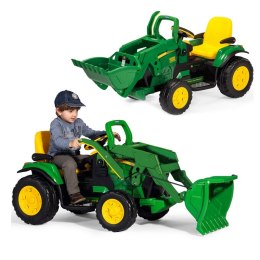 Peg Perego Traktor z łyżką na akumulator John Deere Power Pull koparka