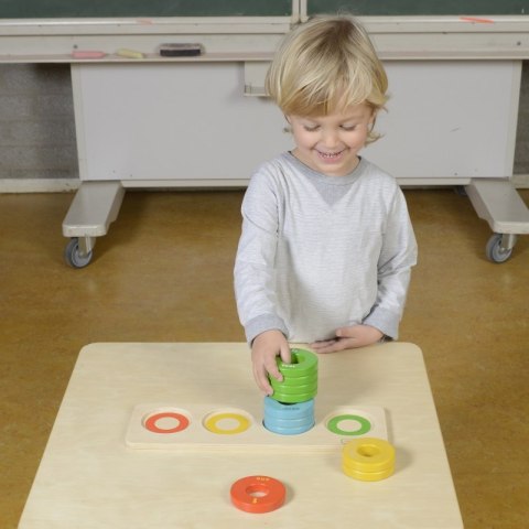 MASTERKIDZ Gra Nauka Liczenia Kolorów Rozmiarów Układanka MASTERKIDZ Gra Nauka Liczenia Kolorów Rozmiarów Układanka