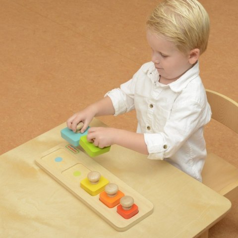 MASTERKIDZ Układanka Nauka Rozmiarów i Kolorów MASTERKIDZ Układanka Nauka Rozmiarów i Kolorów