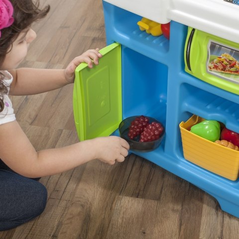 KUCHNIA INTERAKTYWNA GARNEK TALERZ NÓŹ STEP2