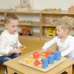 MASTERKIDZ Tablica Edukacyjna Nauka Kształtów Układanka