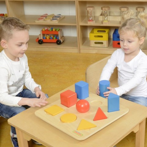 MASTERKIDZ Tablica Edukacyjna Nauka Kształtów Układanka MASTERKIDZ Tablica Edukacyjna Nauka Kształtów Układanka