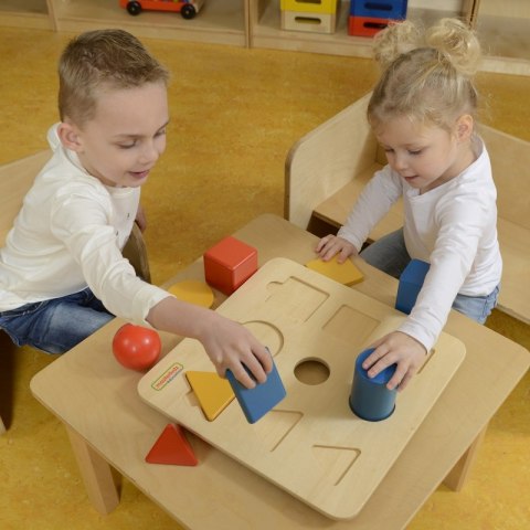MASTERKIDZ Tablica Edukacyjna Nauka Kształtów Układanka MASTERKIDZ Tablica Edukacyjna Nauka Kształtów Układanka
