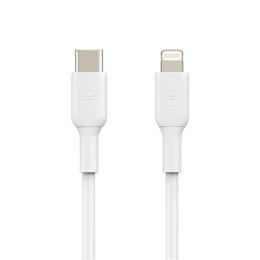 Belkin BOOST CHARGE CAA003bt1MWH USB-C to Lightning, 1 m, White