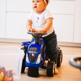 FALK TRAKTOREK BABY NEW HOLLAND Z PRZYCZEPKĄ AKC.