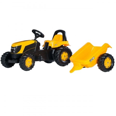 ROLLY TOYS TRAKTOR NA PEDAŁY JCB Z PRZYCZEPKĄ ROLLY TOYS TRAKTOR NA PEDAŁY JCB Z PRZYCZEPKĄ