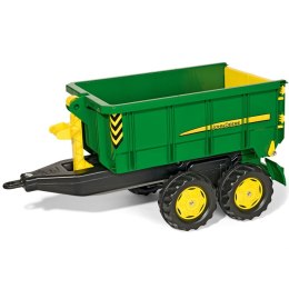 ROLLY TOYS DWUOSIOWA PRZYCZEPA JOHN DEERE WYWROTKA